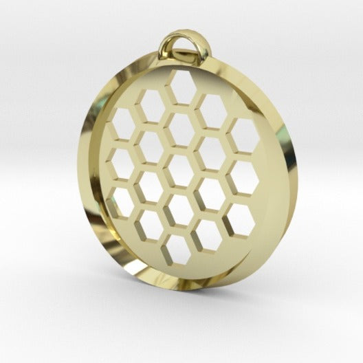 Beehive Möbius Pendant