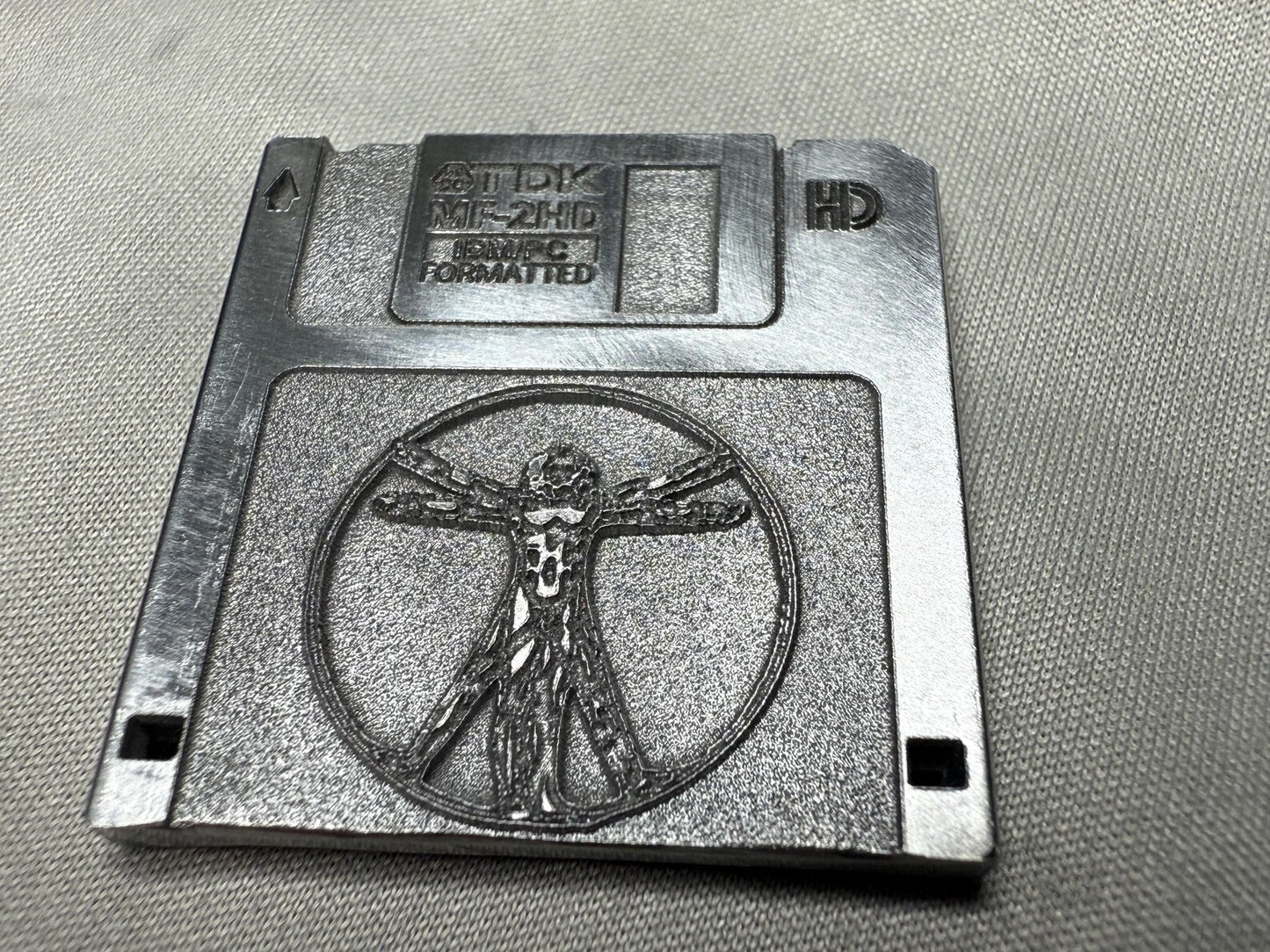 Hackers 3 1/2” Floppy Disk Keychain