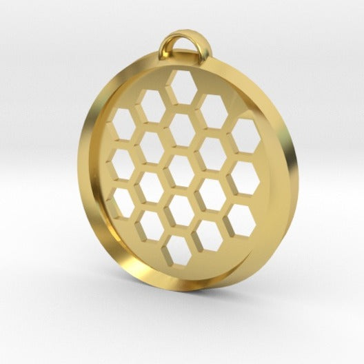 Beehive Möbius Pendant