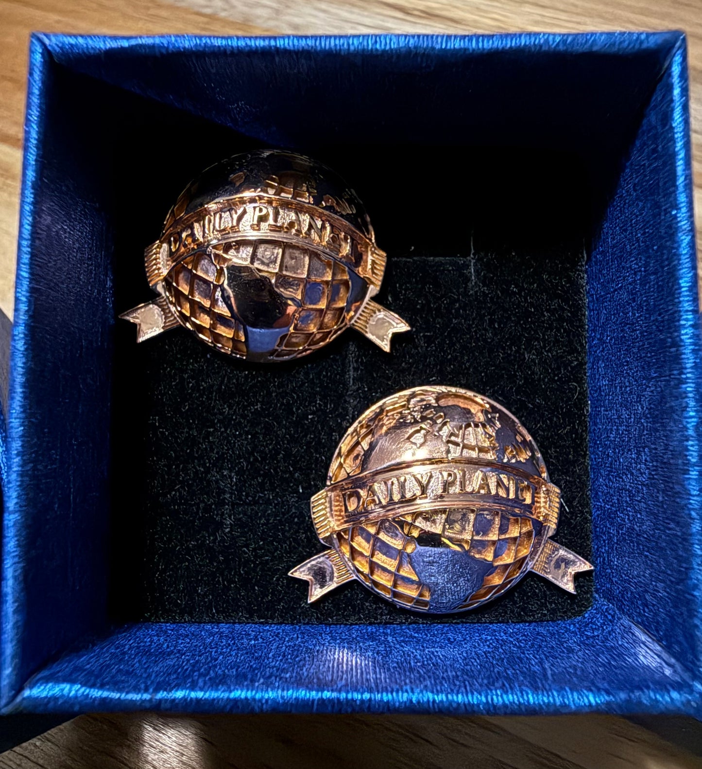 Daily Planet Cufflinks