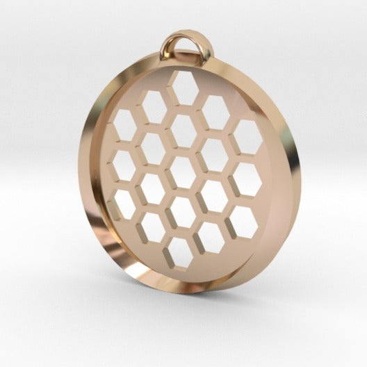 Beehive Möbius Pendant