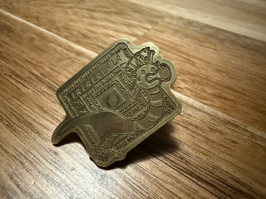 Dugga Doo Keychain - Pin - Token - Necklace Pendant - Dugga Doo Tag - Dugga Dugga Dugga Doo