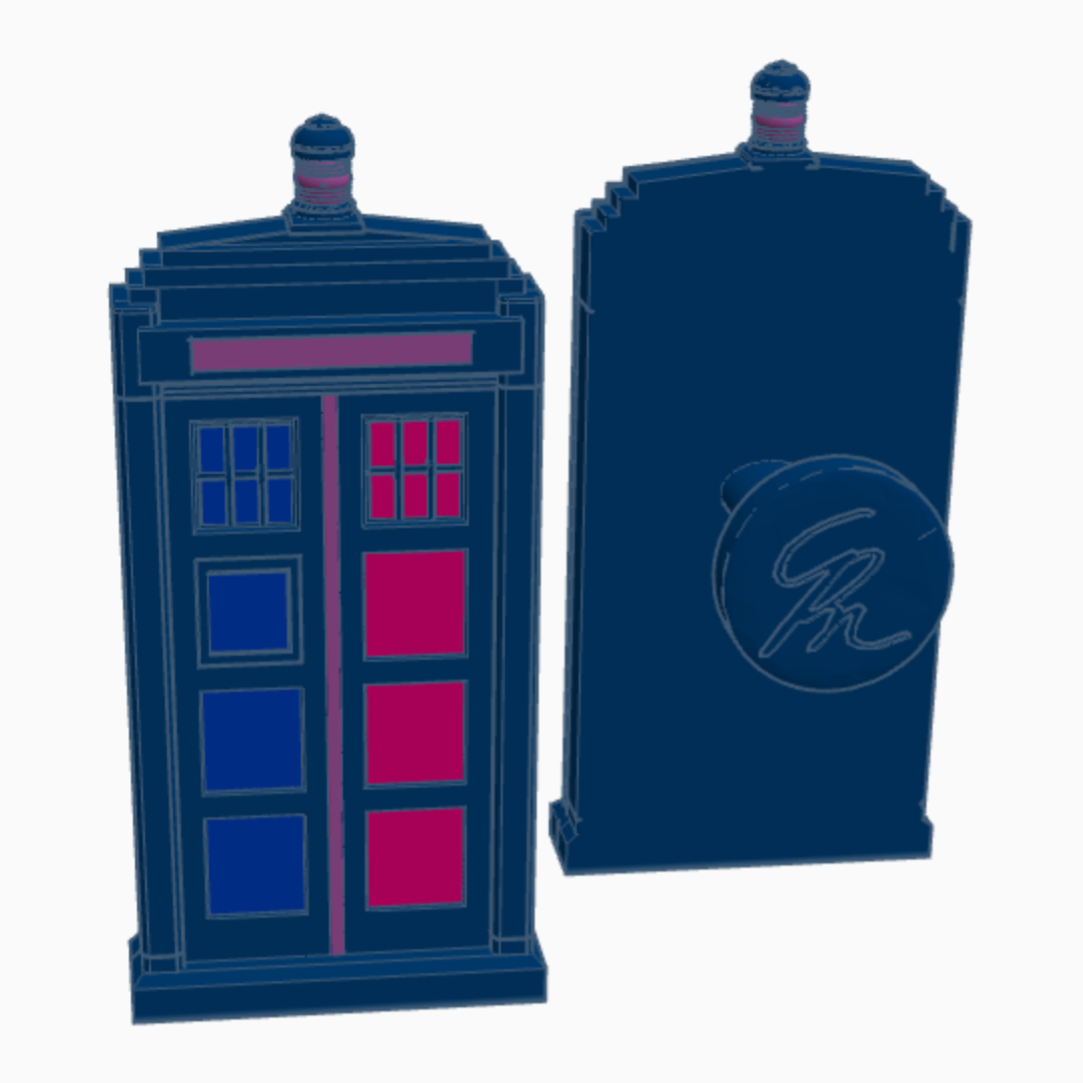 TARDIS Pride Cufflinks