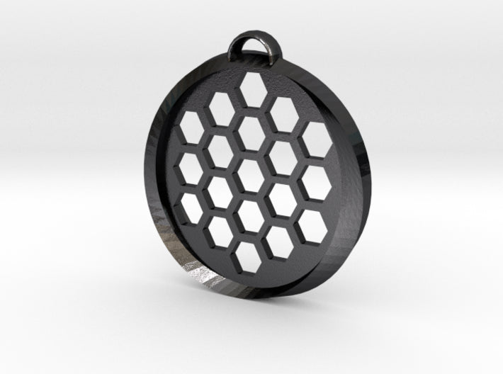 Beehive Möbius Pendant 3d printed