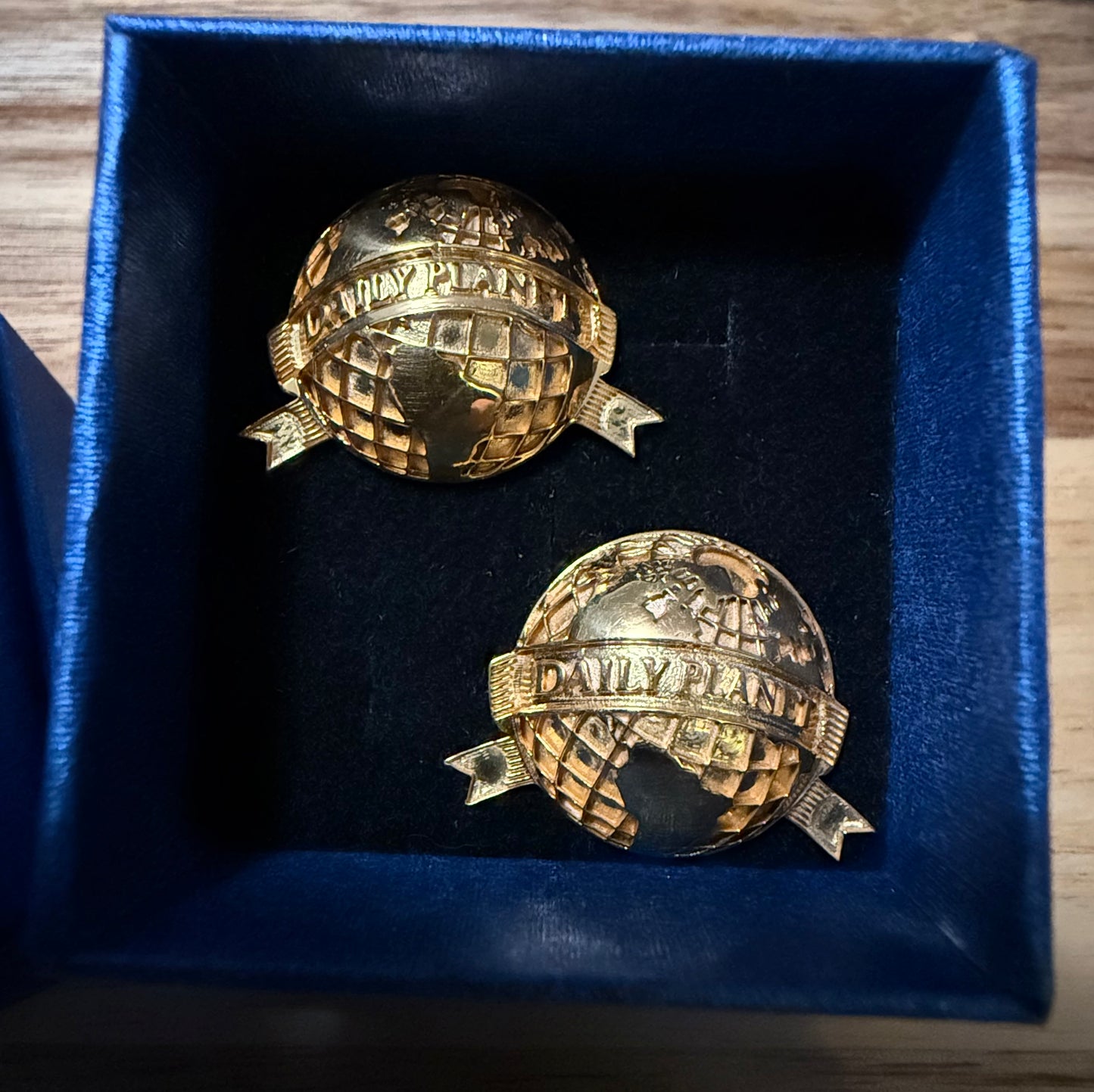 Daily Planet Cufflinks