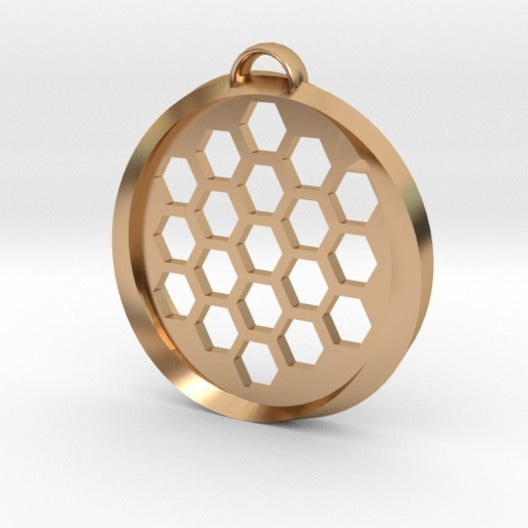Beehive Möbius Pendant