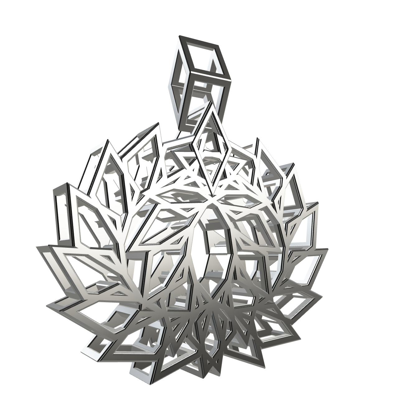 Phoenix Pendant with link