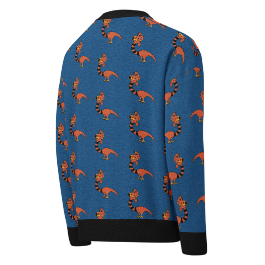 Dugga Doo - Relaxed fit knitted crew neck sweater