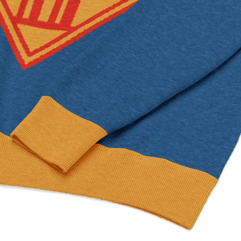 Gary is a name - Relaxed fit knitted crew neck sweater