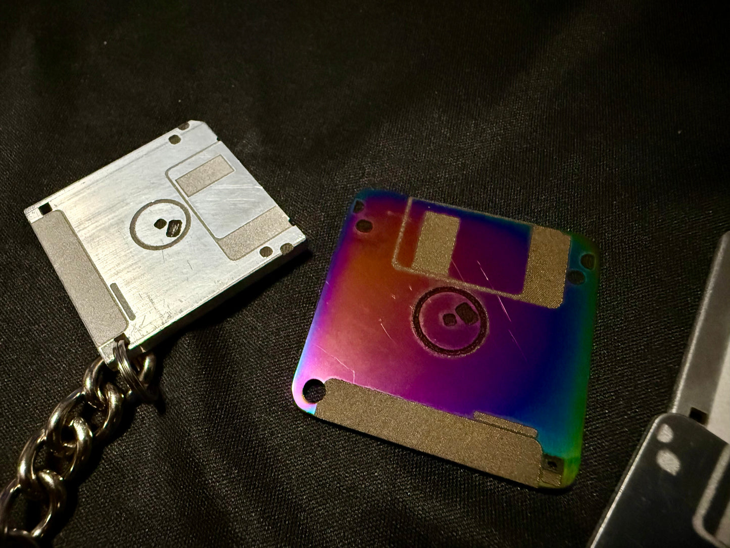 Hackers 3 1/2” Floppy Disk Keychain