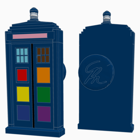 TARDIS Pride Cufflinks