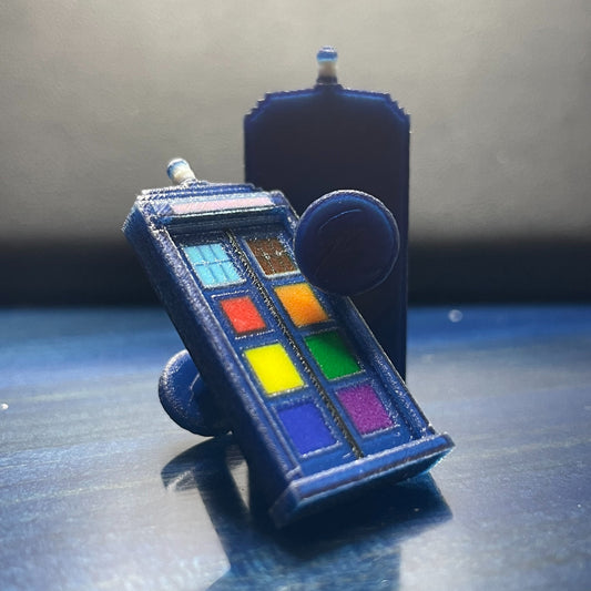 TARDIS Pride Cufflinks