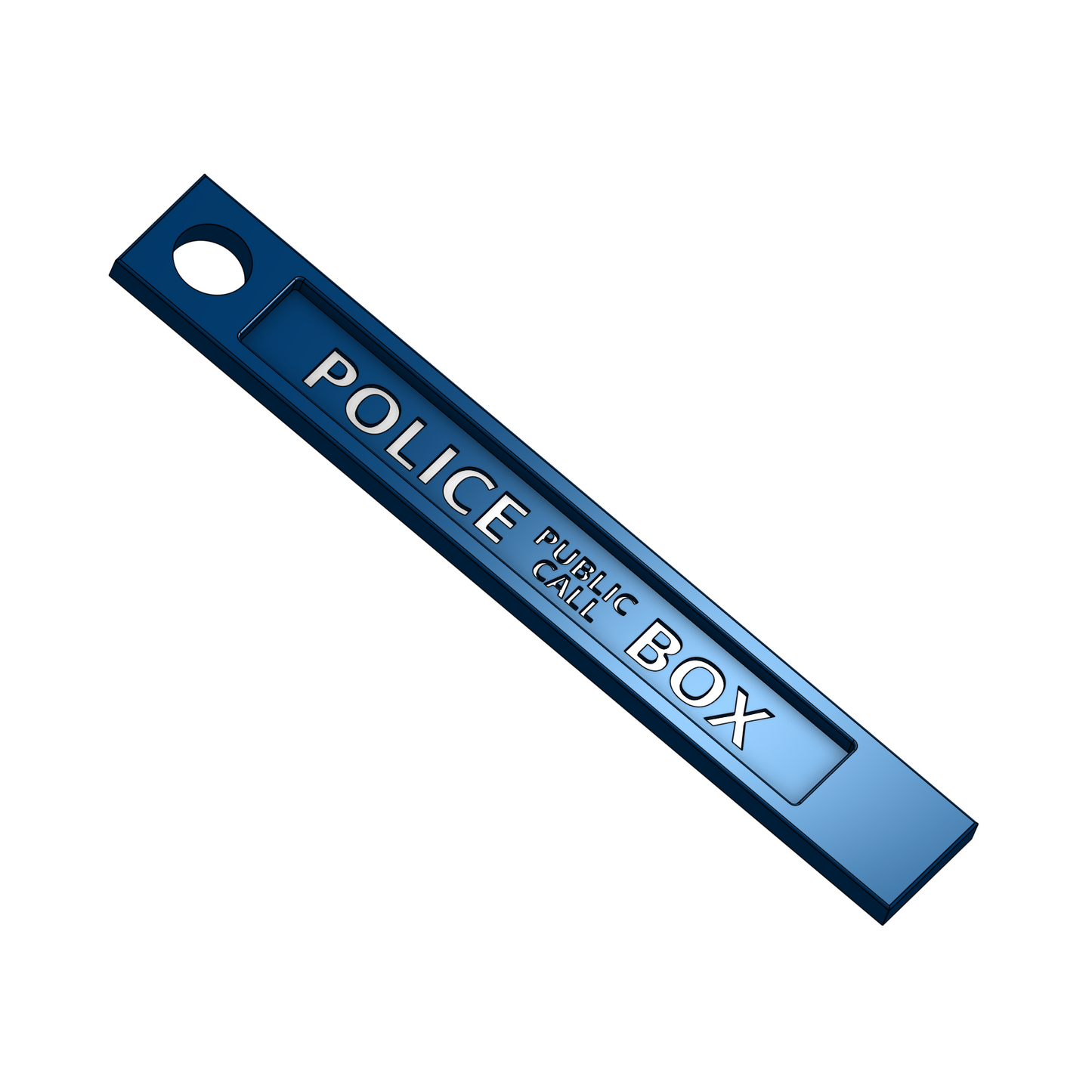 Police Public Call Box Pendant